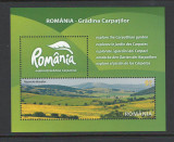 Romania 2010 - LP 1874 nestampilat - Romania - Gradina Carpatilor - colita