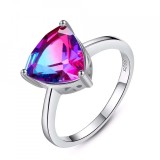 Cumpara ieftin INEL Argint Cu Zirconiu -- RAINBOW FIRE-- arg48A, Argintboutique