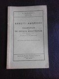 Sancti Ambrosii, Exameron et de officiis ministrorum, manual pentru clasa a VII-a de seminar - N. Marinescu