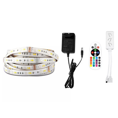 Kit banda LED SMART SMD5050 54LED/m 4W/m 230lm/m RGB+WW+DW+CW 12V IP65 5M V-TAC foto