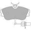 Set placute frana,frana disc VW TRANSPORTER IV caroserie (70XA) (1990 - 2003) KRIEGER 0950006405