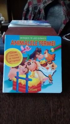 DETASEZI, TE JOCI SI INVETI ANIMALELE FERMEI foto