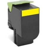 Cartus Lexmark 80C2HYE, yellow, 3 k