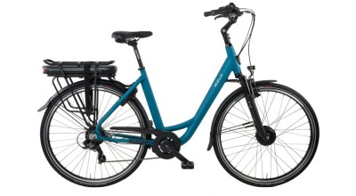 Bicicleta Electrica Stella Livorno Dama FDST RTE 2.1 - 28 Inch, L, Albastru Ultimate FactoryBikes foto
