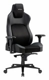 Scaun Gaming Serioux Prime, Capacitate greutate: 150 kg, Material suprafata: Piele, Material textil, Tip cotiera: Cotiera 4D, Tip mecanism: Mecanism t