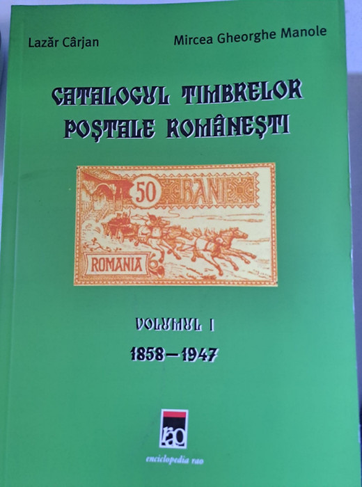 Set 3 cataloage Vol.l, Vol.ll, Vol.lll Timbre Postale Romanesti