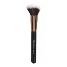 Pensulă Machiaj Kabuki, Flat, Negru, 17.5cm