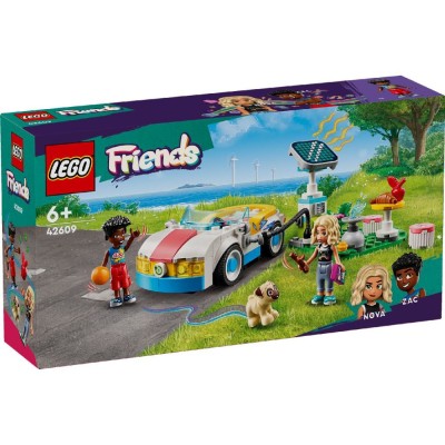 LEGO FRIENDS MASINA ELECTRICA SI INCARCATOR 42609 SuperHeroes ToysZone foto