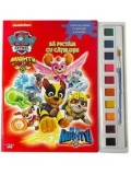 Cumpara ieftin Sa pictam cu catelusii. Carte de colorat cu pensula si acuarele/***