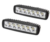Cumpara ieftin Set 2 Proiectoare LED Auto Offroad 18W, 12V-24V, 1320 Lumeni, 16 cm, BZRSH, IPF
