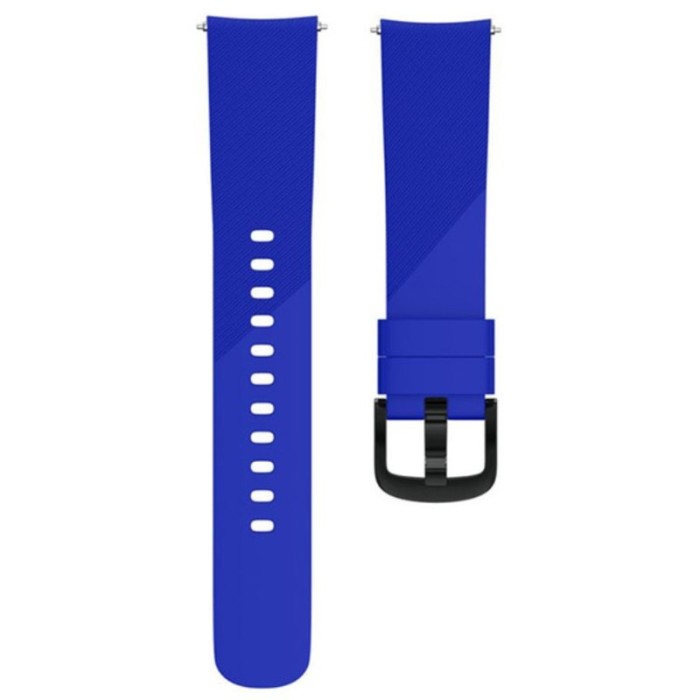 Curea silicon, compatibila Gear Sport telescoape Quick Release, 20mm, Blue