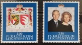 BC372, Liechtenstein 1992, serie insemne heraldice, personalitati, europa cept