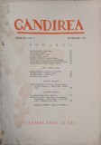 Revista Gandirea, Anul XIV, nr. 7/septembrie 1935 (coperta putin uzata)