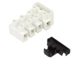 Regletă de conexiuni terminal cu şurub 2,5mm2 450V 4 piste