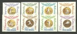1964 - Medalii olimpice, serie nedantelata neuzata