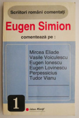 Eugen Simion comenteaza pe Mircea Eliade, Vasile Voiculescu, etc foto