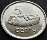 Cumpara ieftin Moneda exotica 5 CENTI - INSULELE FIJI, anul 2010 * cod 4879, Australia si Oceania