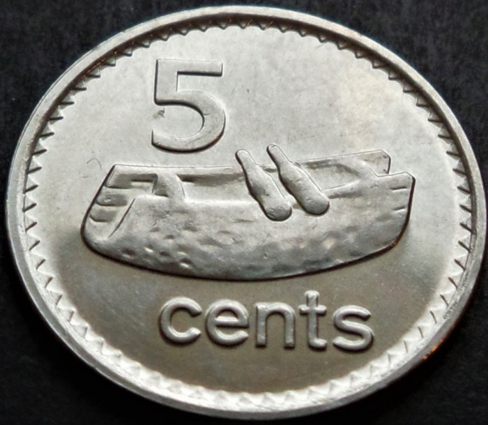 Moneda exotica 5 CENTI - INSULELE FIJI, anul 2010 * cod 4879