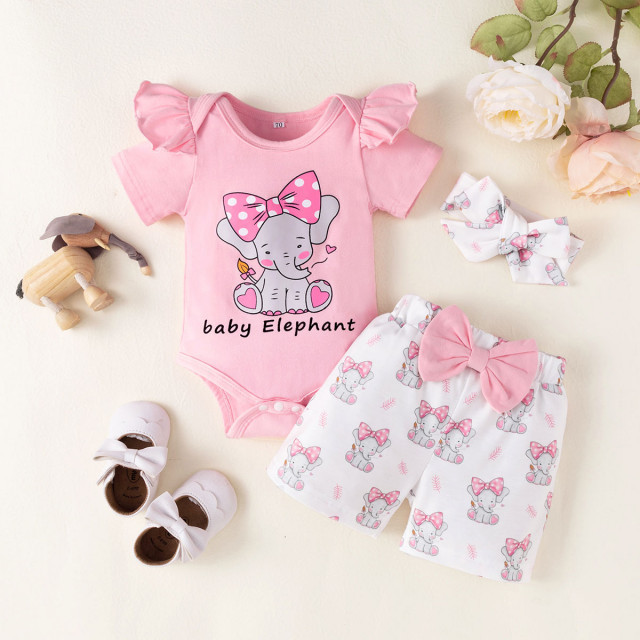 Costumas pentru fetite - Baby elephant (Marime Disponibila: 6-9 luni (Marimea