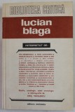 LUCIAN BLAGA interpretat de ION AGARBICEANU , JEKELY ZOLTAN ... TUDOR VIANU , 1981