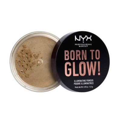 Pudra iluminatoare, NYX, Born To Glow, 02 Ultra Light Beam, 5.3 g foto