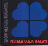 Album Arta Vizuala Galati 2004 Brosat Engleza Romana 20x20cm Stare Buna