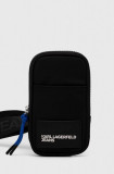 Cumpara ieftin Karl Lagerfeld Jeans carcasa de telefon culoarea negru