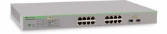 Switch ALLIED TELESIS GS950 16 porturi Gigabit 2 porturi SFP rackabil PoE+ Layer 2 smart-managed, 5 ani garantie prin inregistrare on-line foto