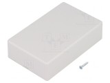 Carcasă universală ABS gri deschis 57x90x23mm