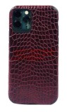 Toc TPU Leather Crocodile Samsung Galaxy A70 Burgundy
