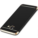 Husa Samsung Galaxy A5 2017 MyStyle Elegance Luxury 3in1 Neagra, Protectie Socuri, Zgarieturi