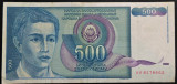Cumpara ieftin Bancnota 500 DINARI / DINARA - YUGOSLAVIA, anul 1990 * cod 225