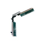 Perie fixă pentru vaci cu arc și perii din nylon