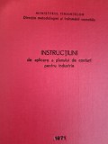Instrucțiuni de aplicare a planului de conturi pentru industrie