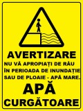 Placuta pentru rauri curgătoare si lacuri