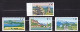 GERMANIA 1994 PEISAJE TURISTICE SERIE MNH