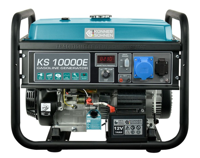 Generator monofazat pe benzina Konner Sohnen KS 10000E