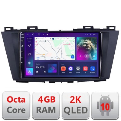 Navigatie Mazda 5 2010- C-117 Android Octa Core Ecran 2K QLED GPS 4G 4+32GB 360 KIT-117+EDT-E409-2K CarStore Technology foto
