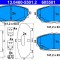 ATE 13.0460-5501.2 set placute frana,frana disc
