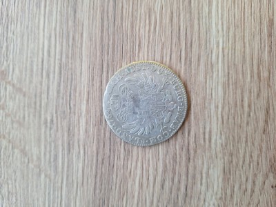 Kronenthaler 1764, argint foto