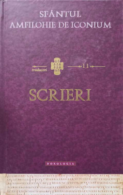 SCRIERI-SFANTUL AMFILOHIE DE ICONIUM foto