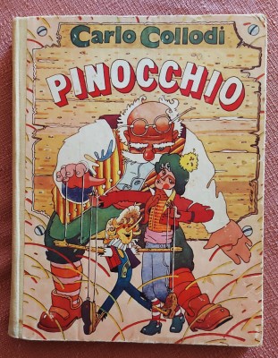 Pinocchio. Cheita de aur. Ed. Hyperion, 1991 (editie cartonata) - Carlo Collodi foto