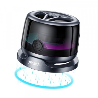 Boxa Portabila Bluetooth Yesido YSW32, 3W, RGB, Neagra foto