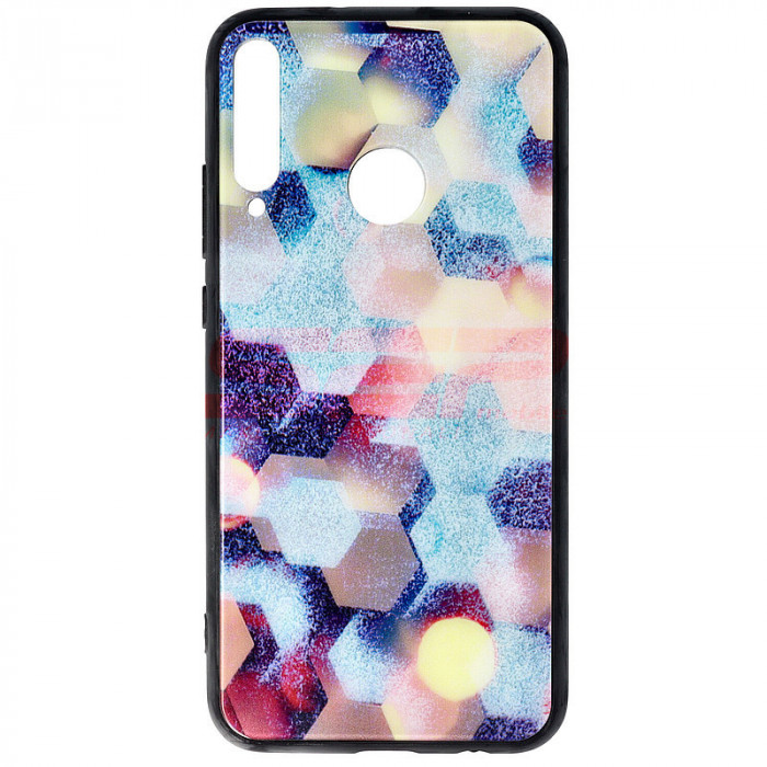 Toc TPU &amp; Glass Huawei P40 Lite E Design 07