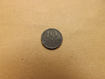 Olanda - Jeton / Token 10 Cents / Centi 1942 - GAS Geldrop (Zinc) foto