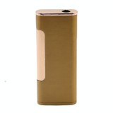 Bricheta aurie cu buton auriu, antivant, reincarcabila