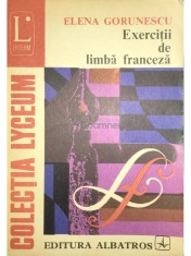 Elena Gorunescu - Exercitii de limba franceza (Editia: 1977) foto