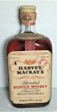 RARITATE whisky HARVEY MACKAY&#039;S, BLENDED SCOTCH WHISKY, CL 75 GR 43 ANII 50/60