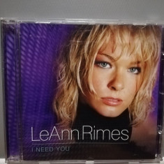 LEANN RIMES - I NEED YOU (2001/WARNER/GERMANY) - CD ORIGINAL/ca Nou