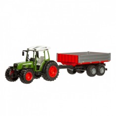 Jucarie tractor Fendt 209S cu remorca foto